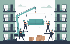 הובלת דירה בנווה שאנן עם מנוף הרמה