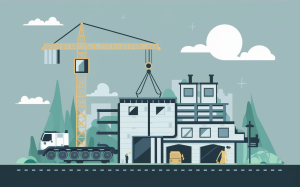 מנוף הרמה בקריית חיים לבנייני רכבת