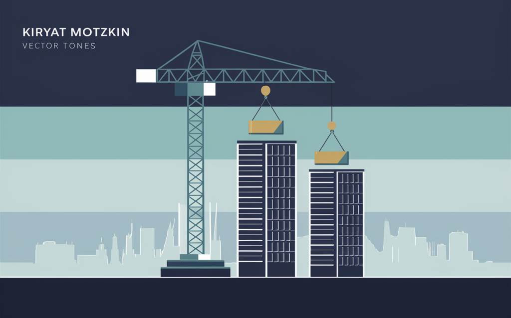 מנוף הרמה בקריית מוצקין לקומות גבוהות