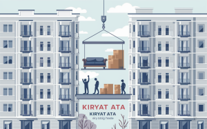 מעבר דירה בקריית אתא עם מנוף הרמה