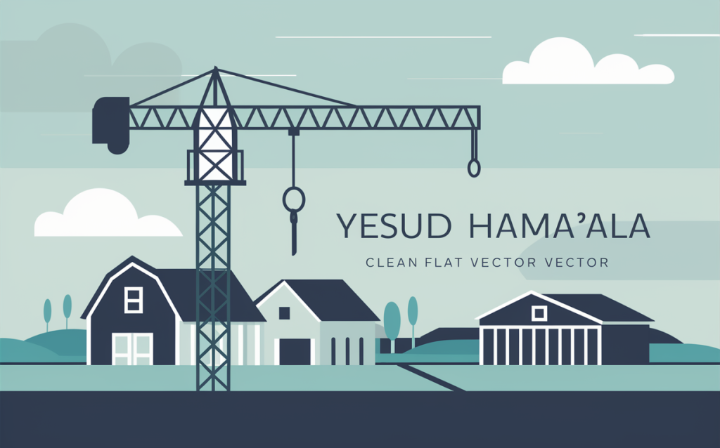 מנוף הרמה ביסוד המעלה