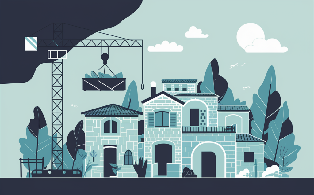 מנוף הרמה בכפר מנדא